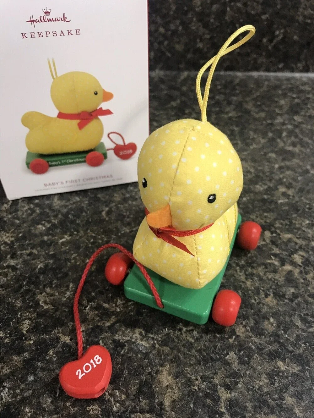 2018 Hallmark Keepsake Baby's First Christmas - Christmas Tree Ornament NIB